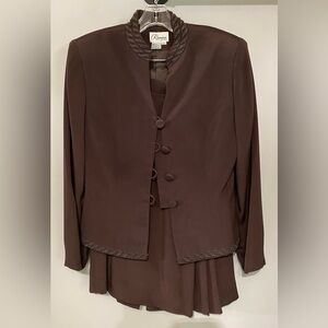 Rimini by Shaw, Skirt Suit, Beaded Detail, 8